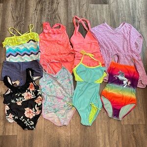 Girls 6/6X Swim Suit Bundle